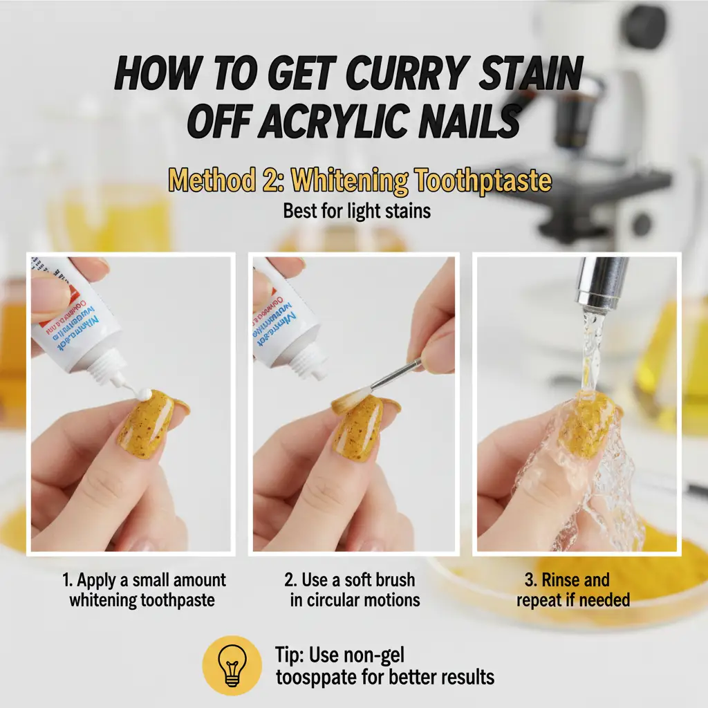 How to Get Curry Stain Off Acrylic Nails-method-2