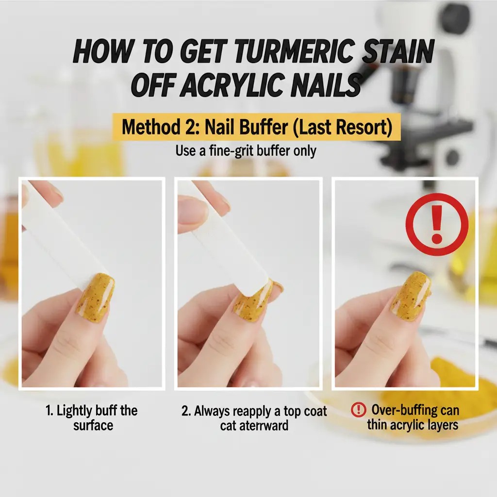 How to Get Turmeric Stain Off Acrylic Nails method-2
