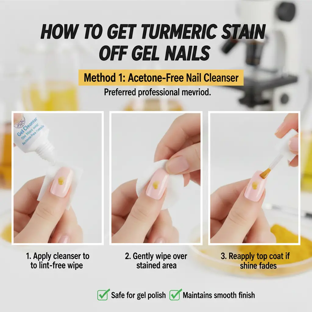 How to Get Turmeric Stain Off Gel Nails method-1