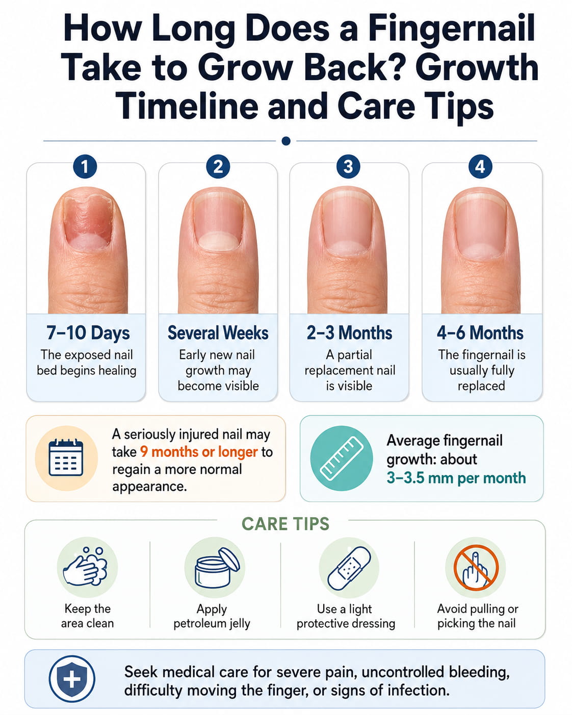 How Long Does a Fingernail Take to Grow Back? Timeline & Care Tips