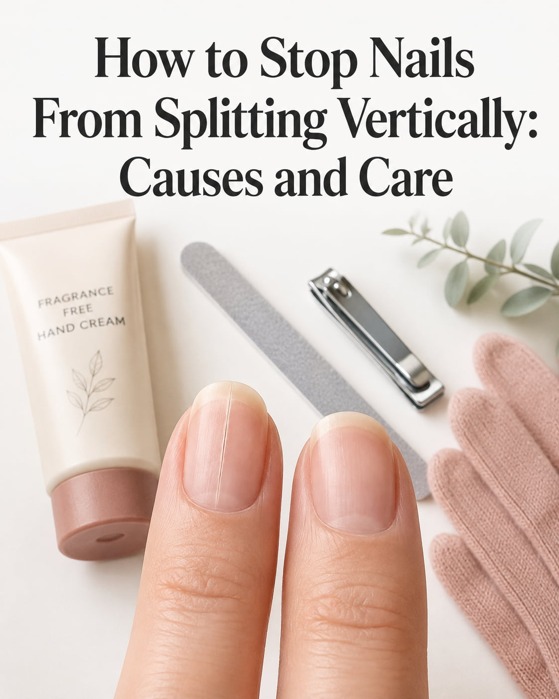 How to Stop Nails From Splitting Vertically: Causes and Care