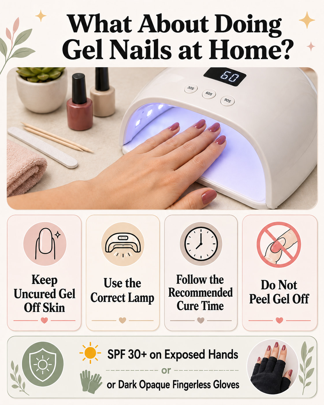 How to Do Your Own Nails at Home: Step-by-Step Manicure Guide 5 What About Doing Gel Nails at Home?